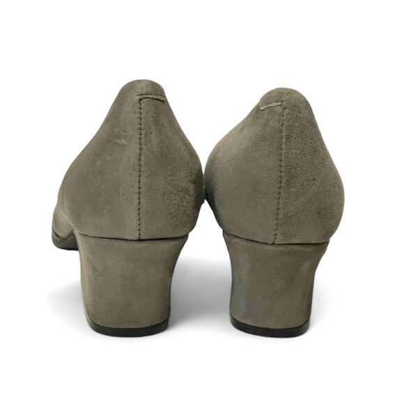 L'Amour Des Pieds Jolanda Charcoal Suede Woman's Pump, Size 8.5 - Picture 8 of 11